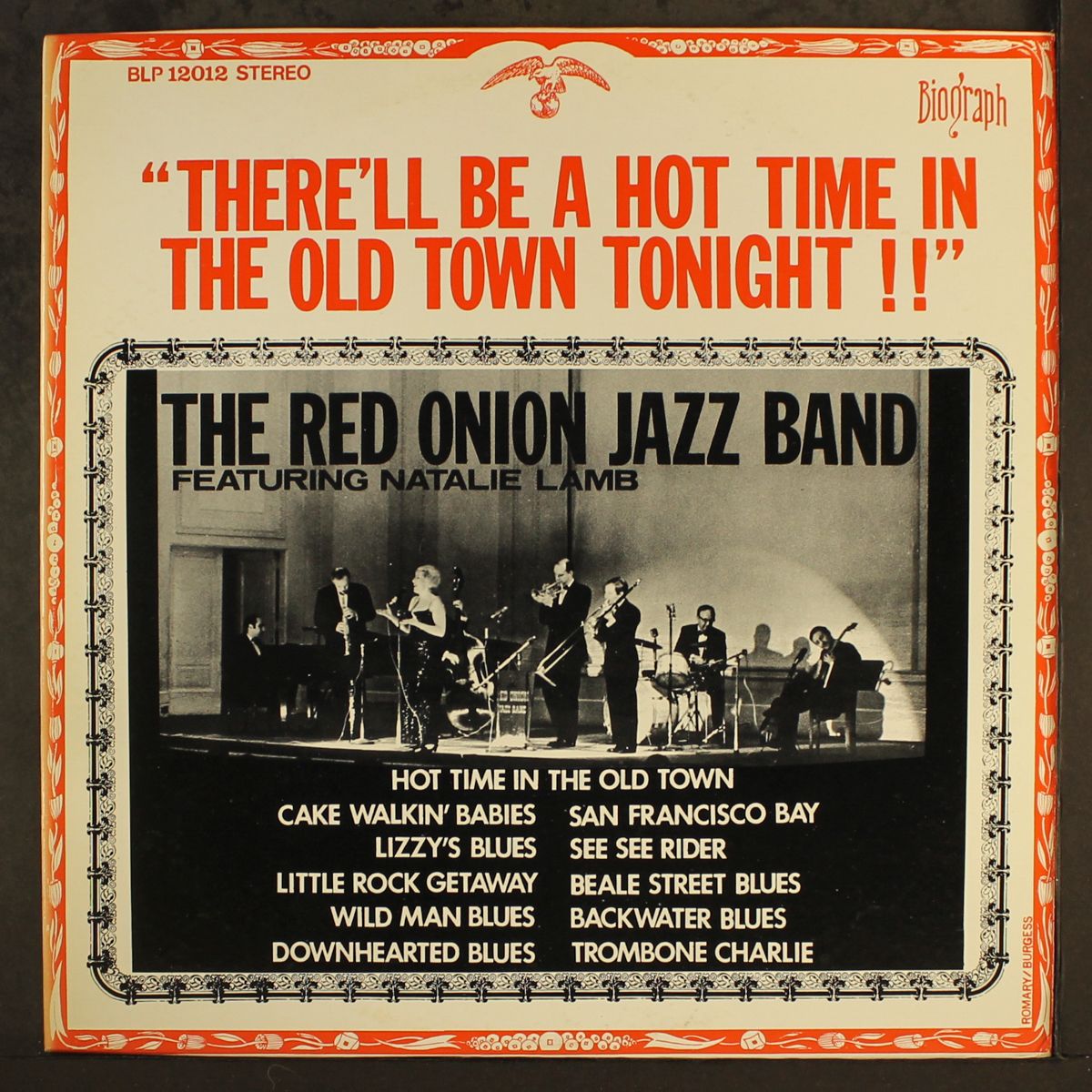 there'll be a hot time in the old town tonight! by RED ONION JAZZ BAND