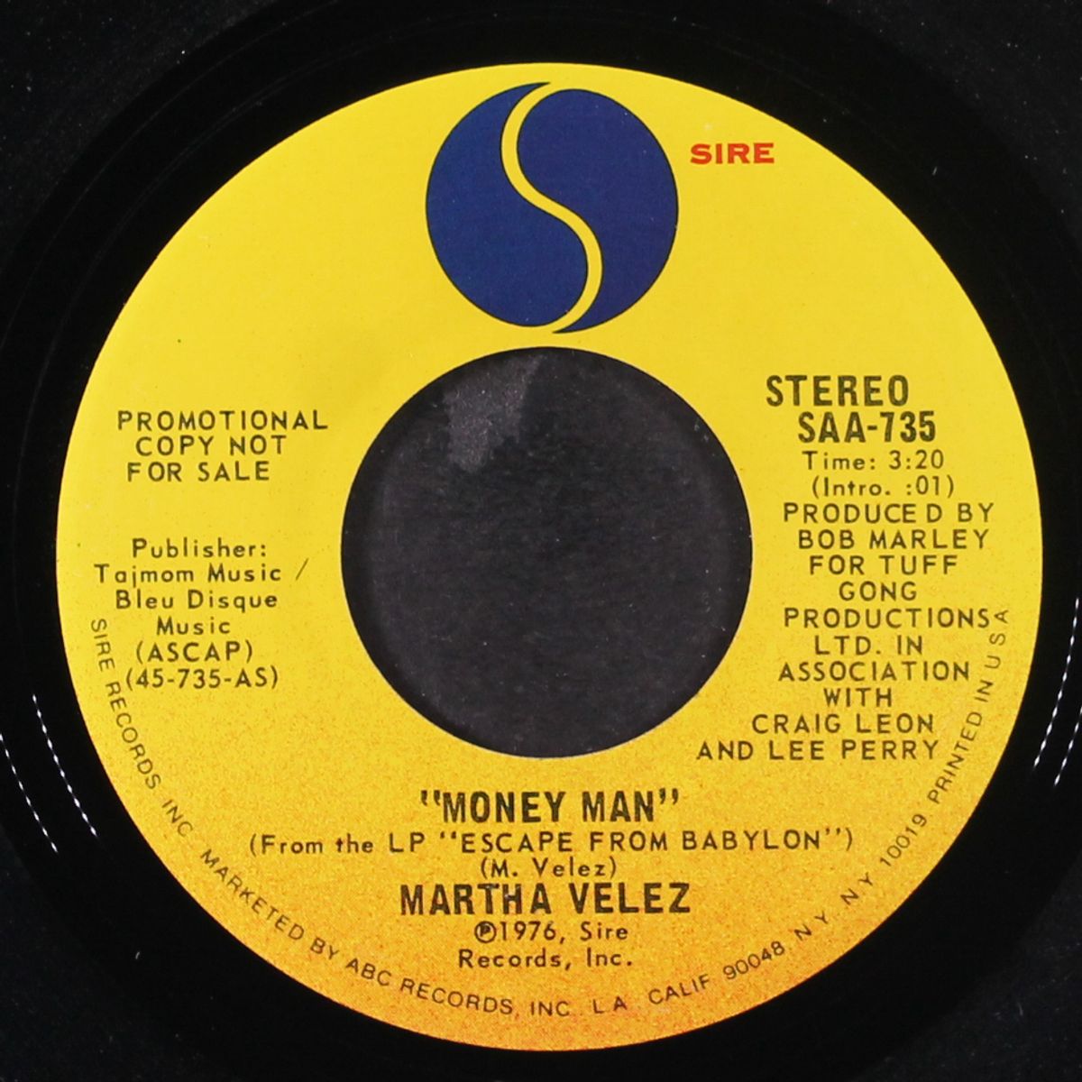 money man / mono by MARTHA VELEZ
