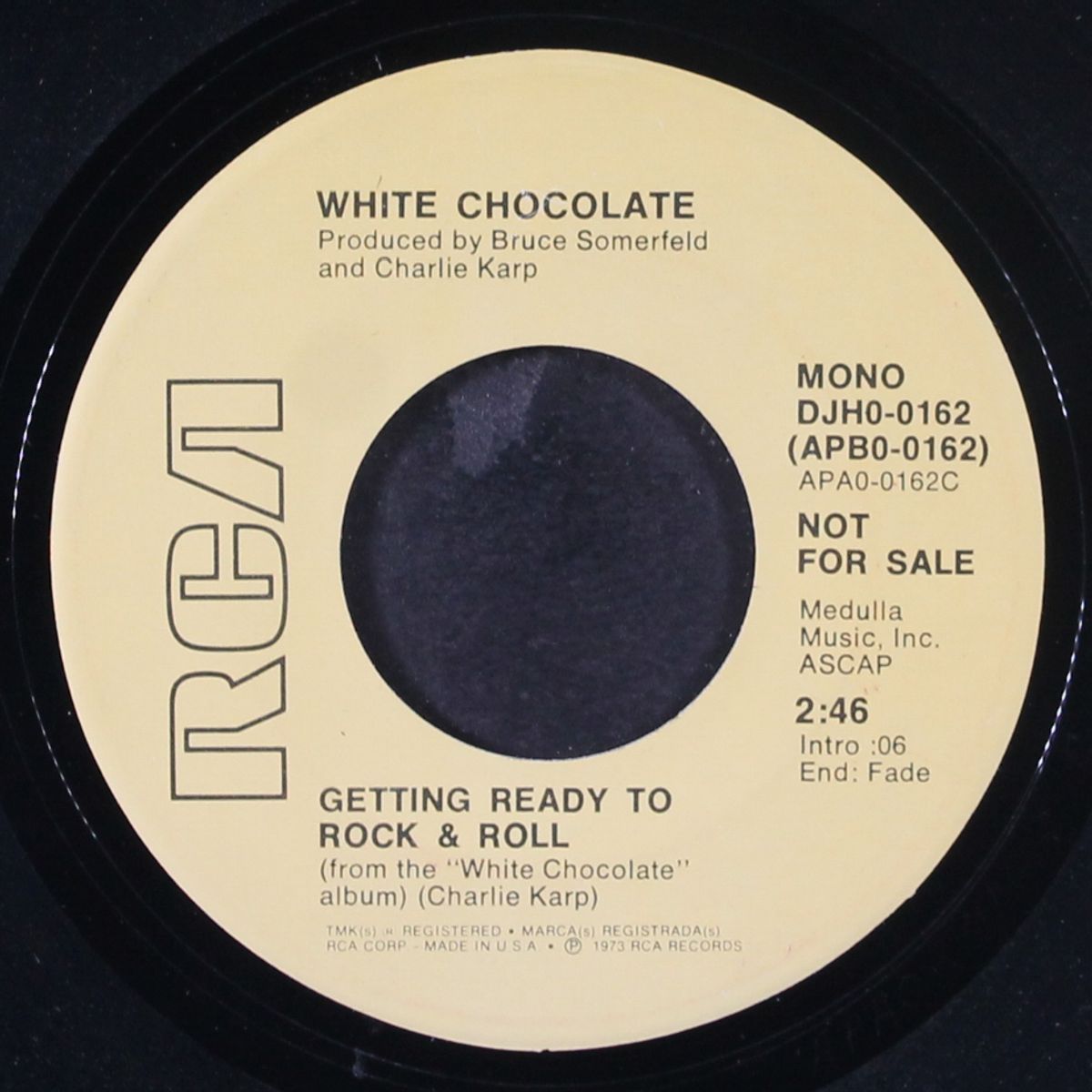 getting ready to rock & roll / mono by WHITE CHOCOLATE