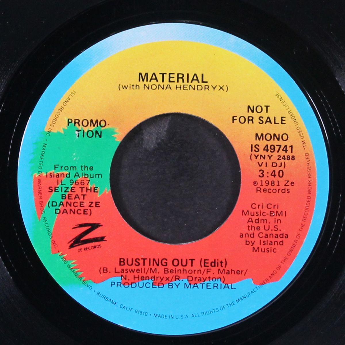 busting out / mono by MATERIAL