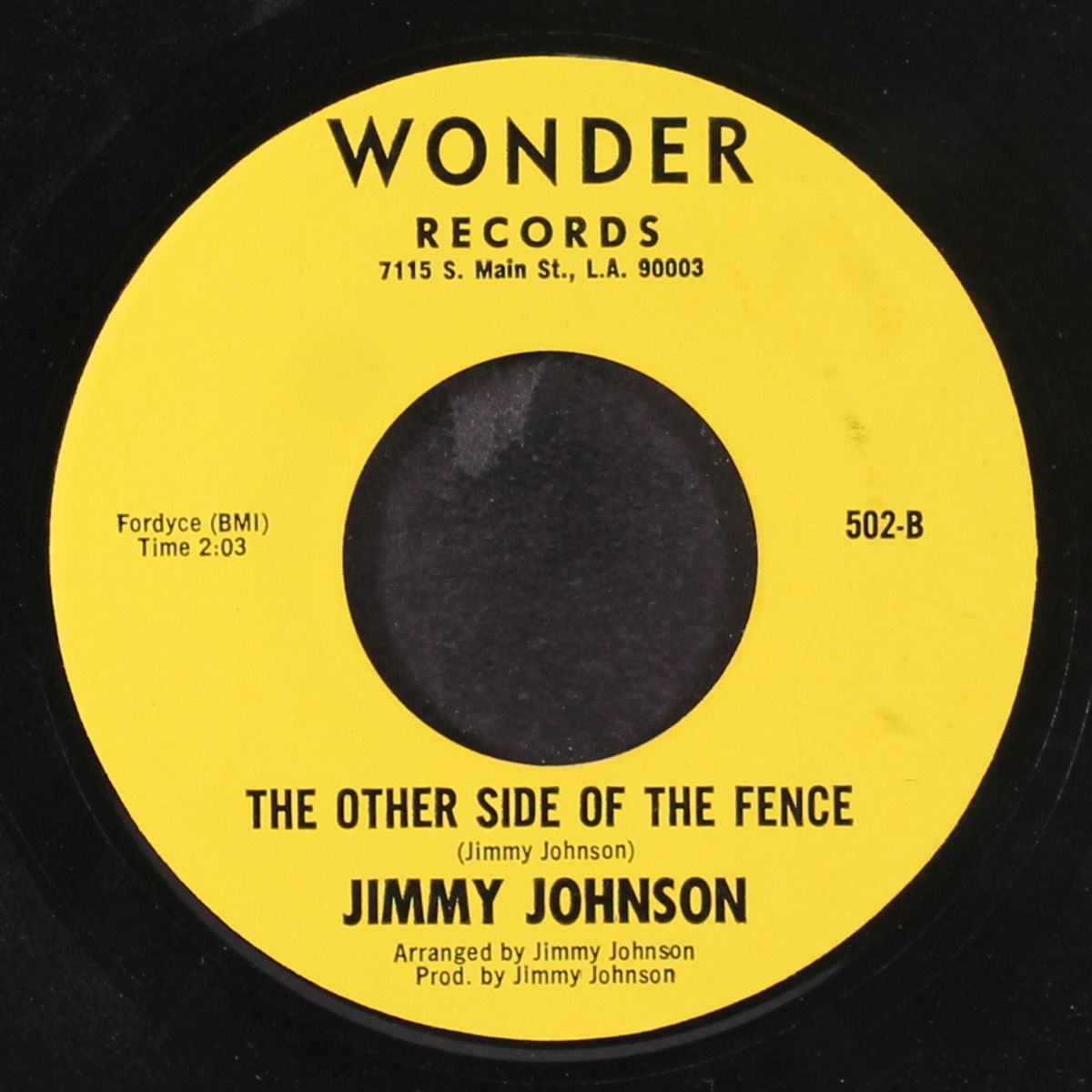 queen bee / the other side of the fence by JIMMY JOHNSON