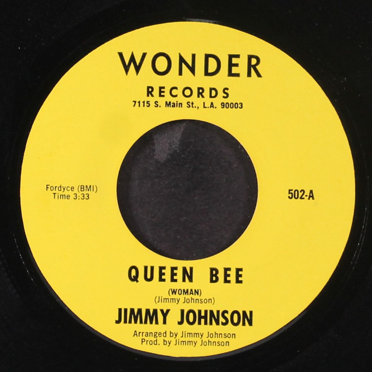 queen bee / the other side of the fence by JIMMY JOHNSON