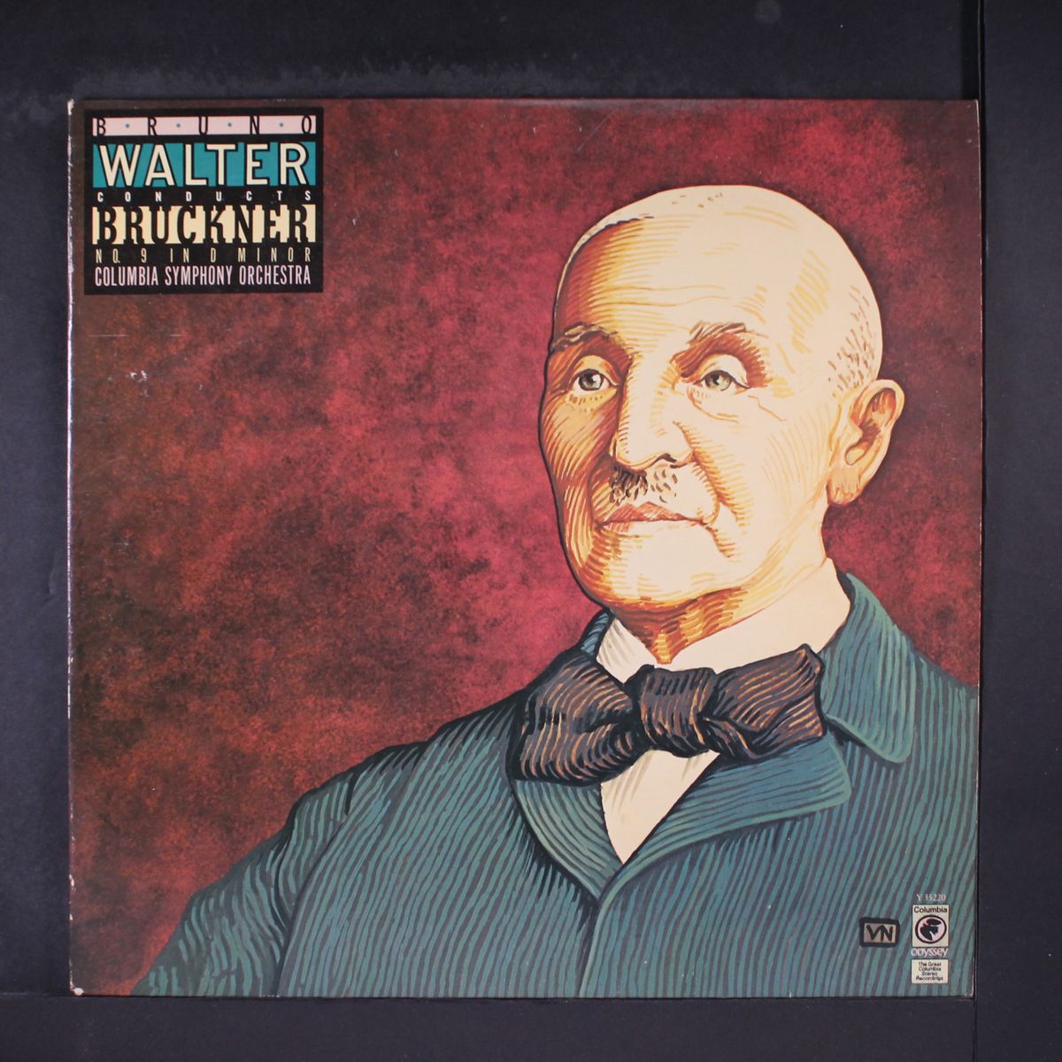 conducts bruckner by BRUNO WALTER