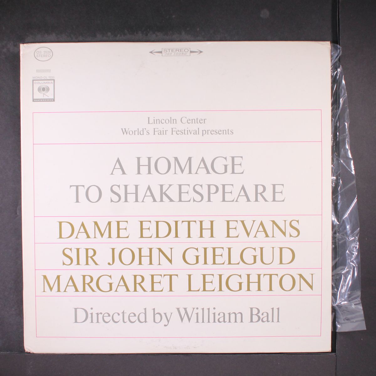 a homage to shakespeare by WILLIAM BALL