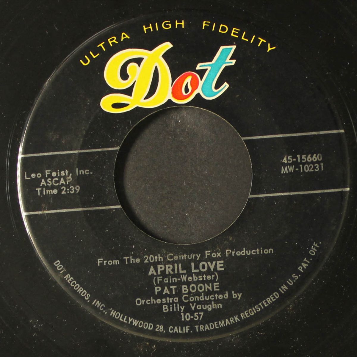 april love by PAT BOONE