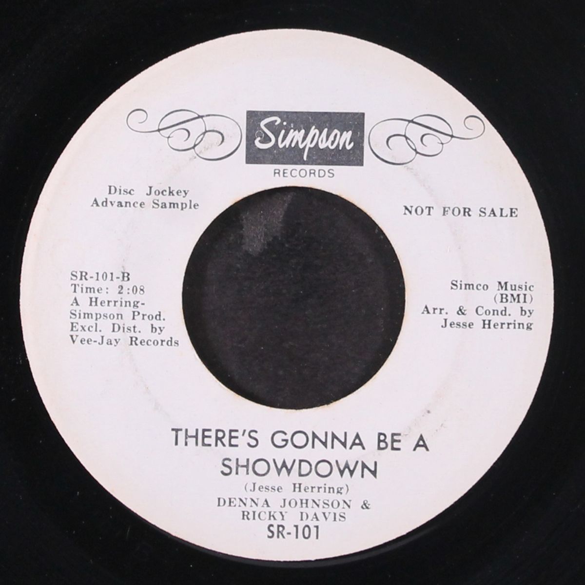 who me, yeah you! / there's gonna be a showdown by DENNA JOHNSON & RICKY DAVIS