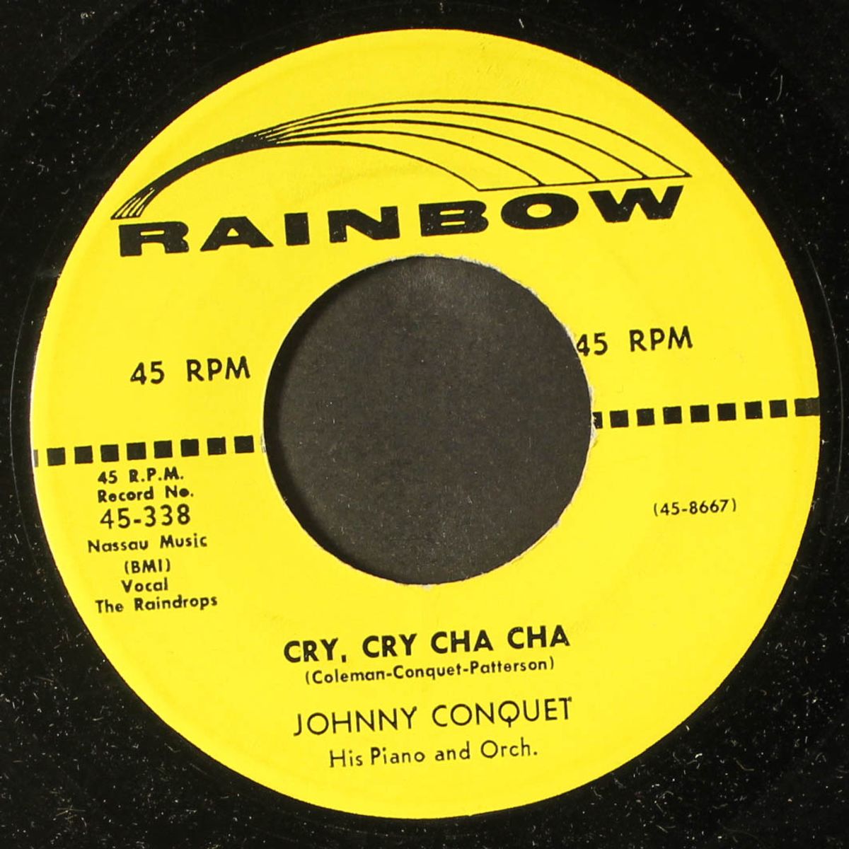 cry, cry cha cha / rock'n wail merengue by JOHNNY CONQUET