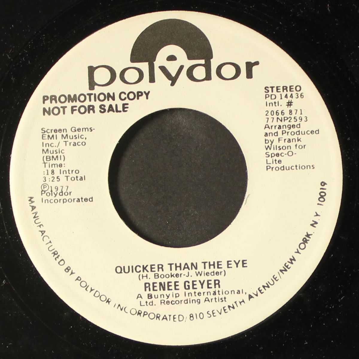 quicker than the eye / mono by RENE GEYER