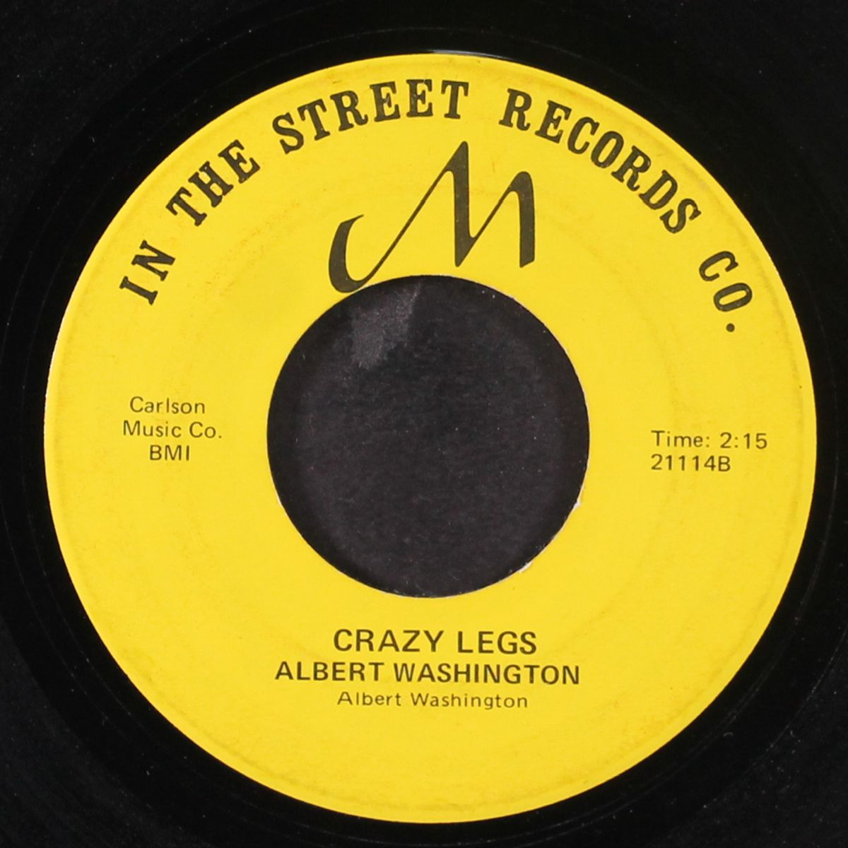 having a good time / crazy legs by ALBERT WASHINGTON