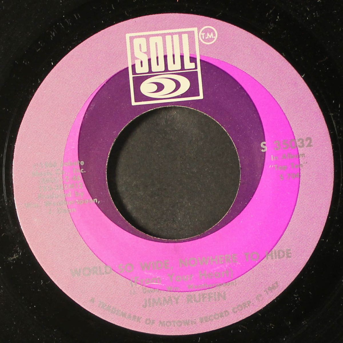 gonna give her all the love i've got / world so wide, nowhere to hide by JIMMY RUFFIN