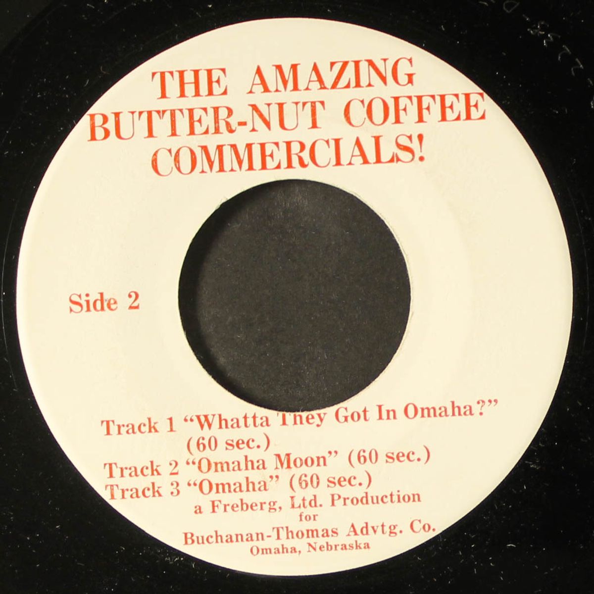 the amazing butter-nut coffee commercials by STAN FREBERG