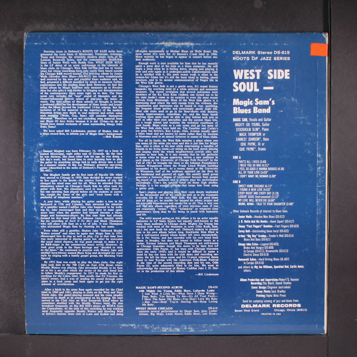 west side soul by MAGIC SAM BLUES BAND