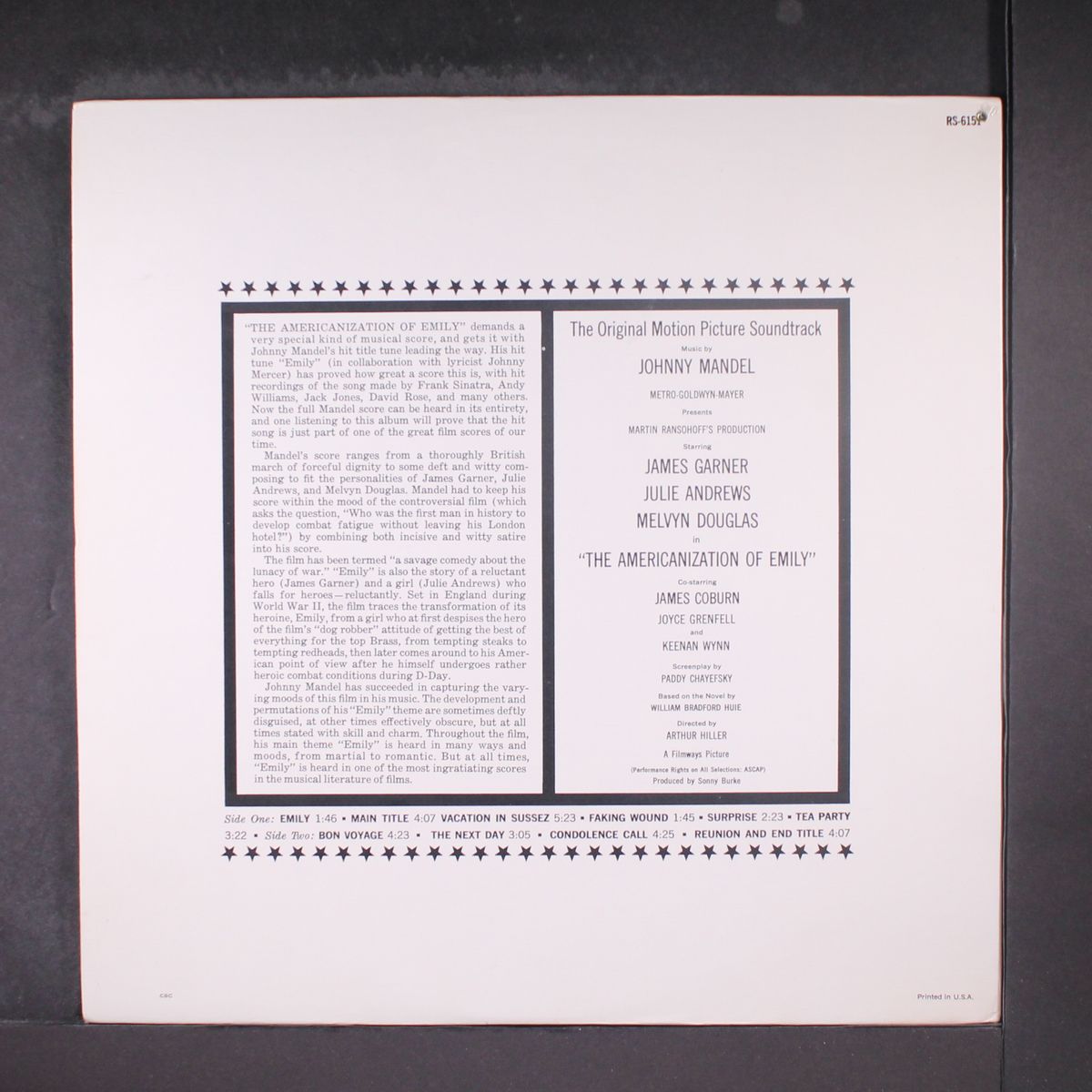 americanization of emily by SOUNDTRACK