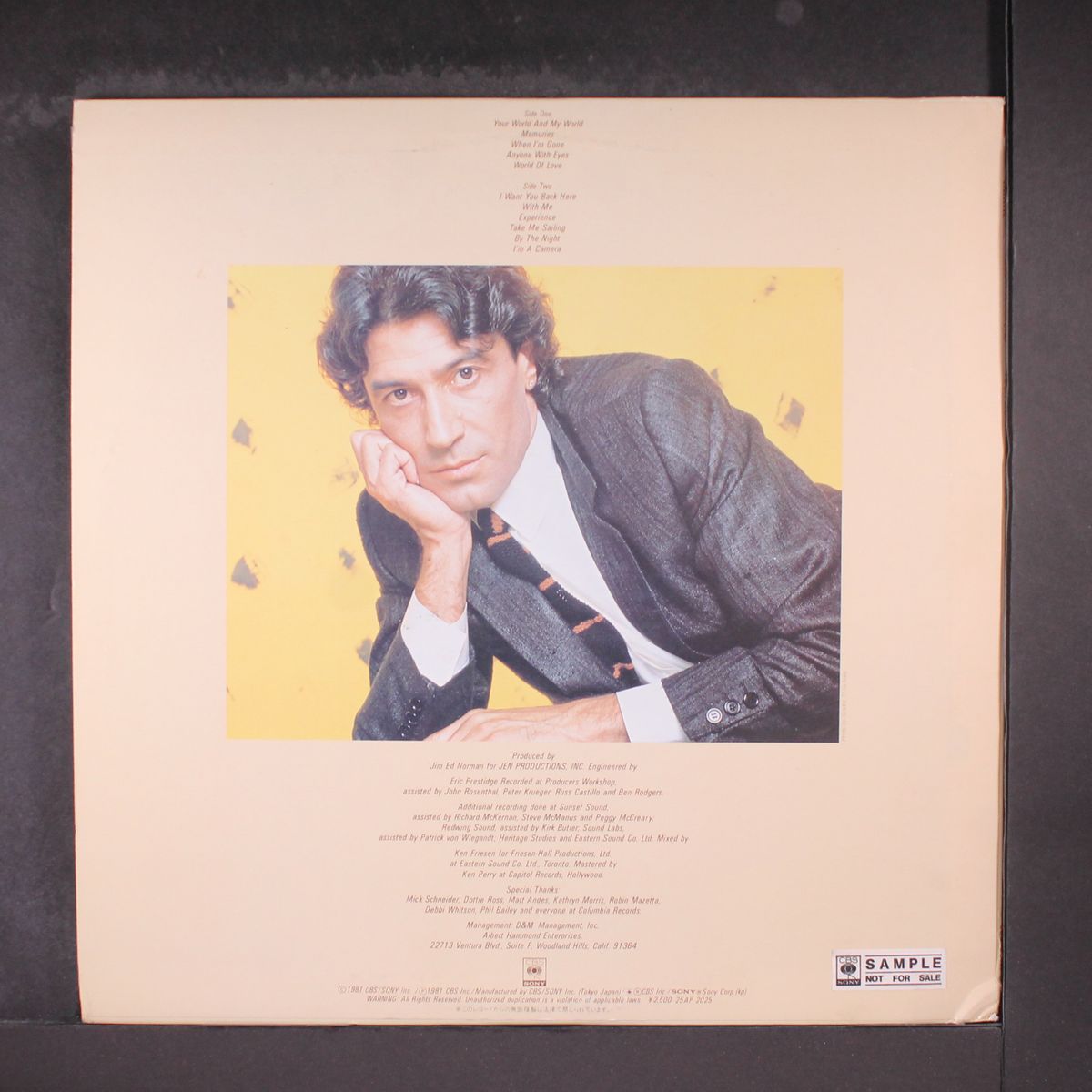 your world and my world by ALBERT HAMMOND