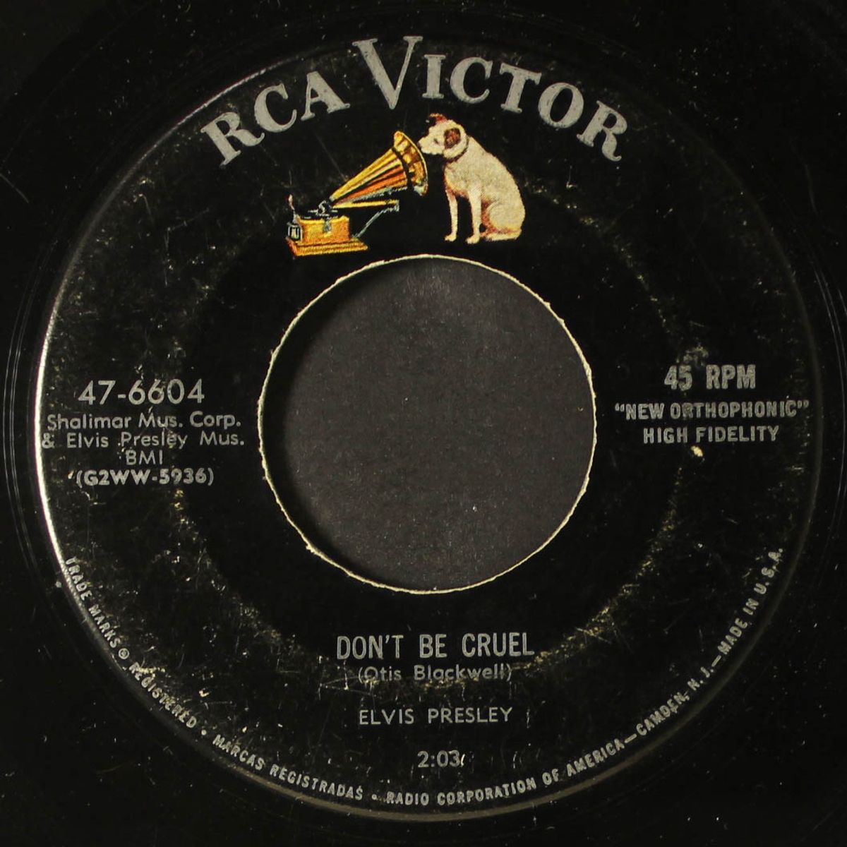 hound dog / don't be cruel by ELVIS PRESLEY