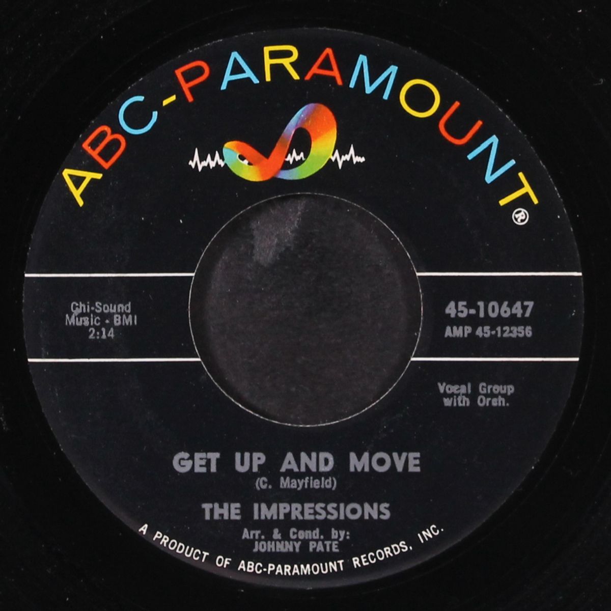 woman's got soul / get up and move by IMPRESSIONS