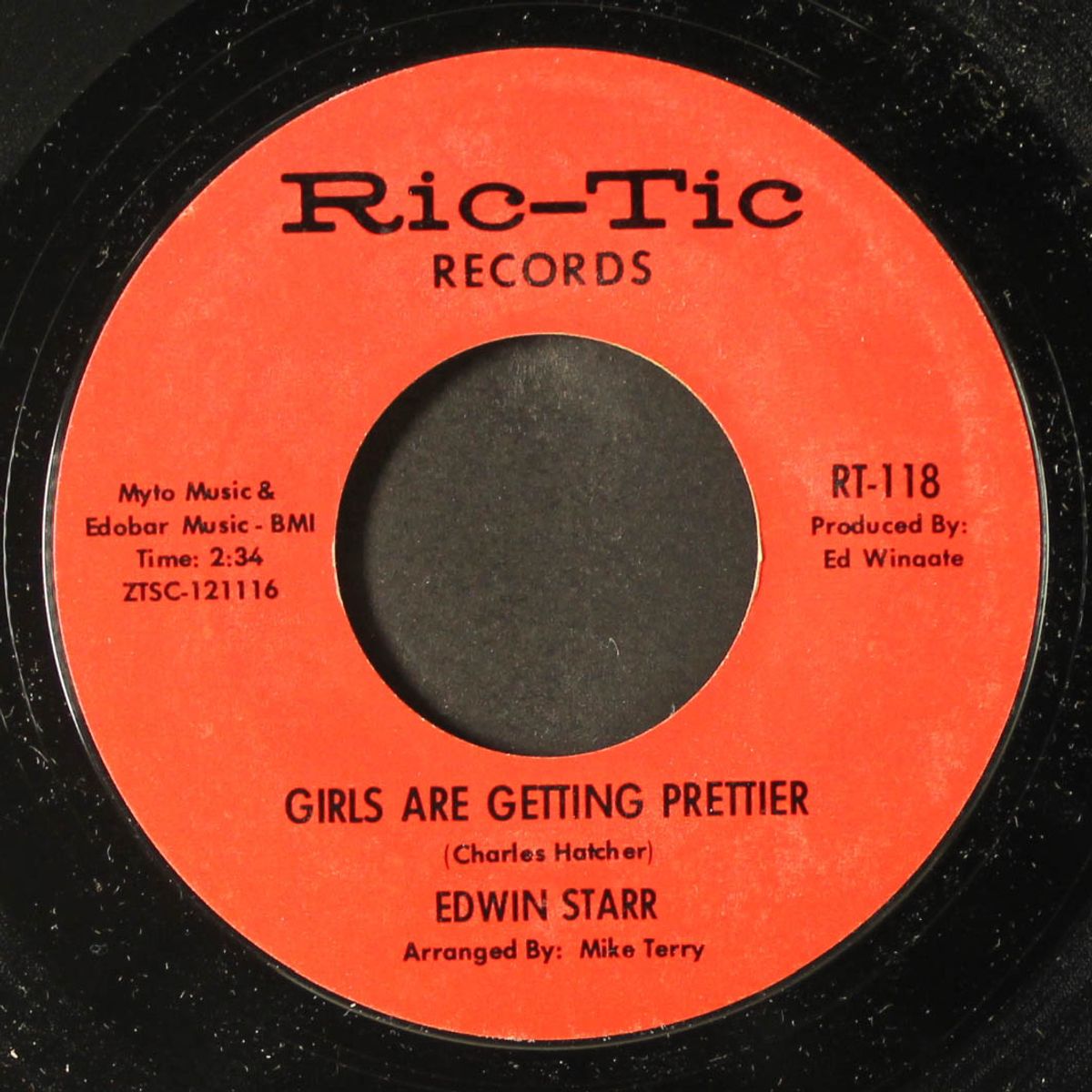 girls are getting prettier / it's my turn now by EDWIN STARR