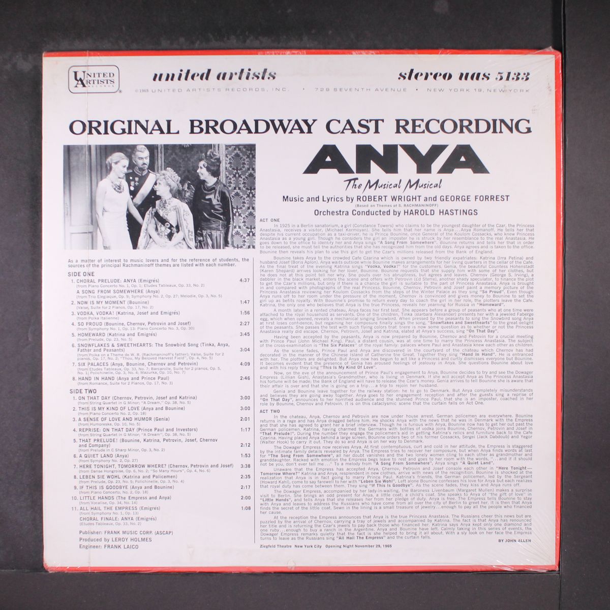 anya by ORIGINAL CAST