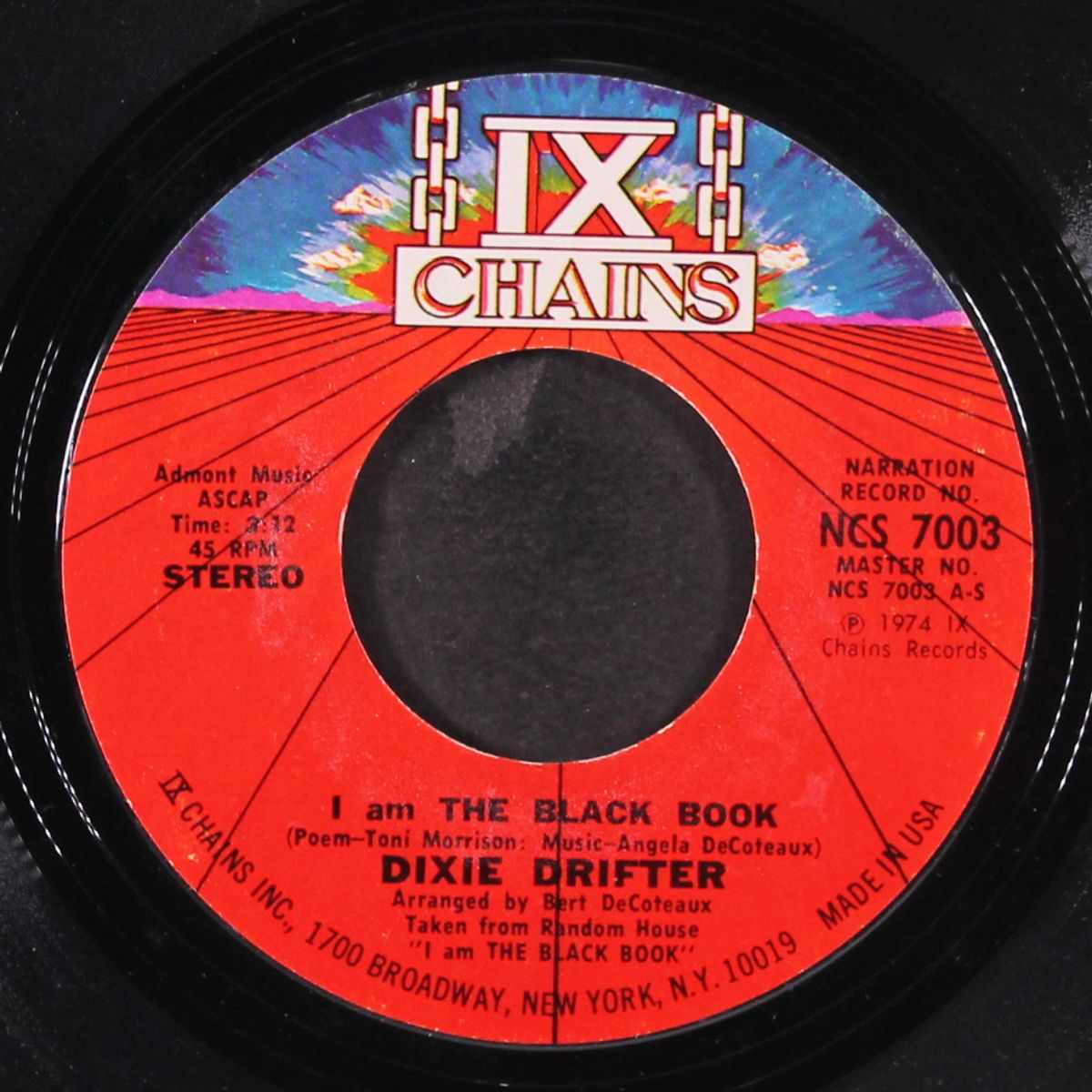 i am the black book / evenin' tide by DIXIE DRIFTER