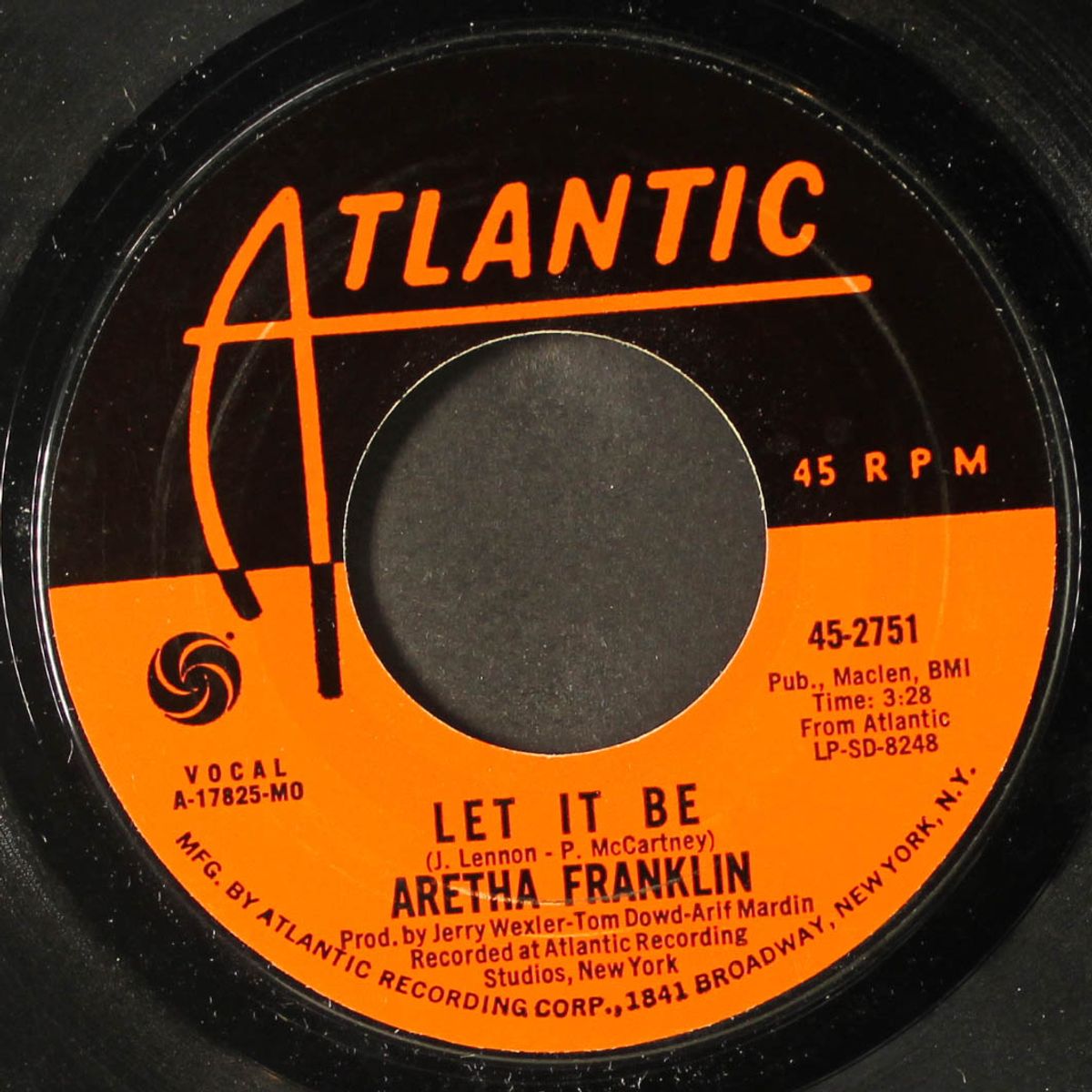 don't play that song / let it be by ARETHA FRANKLIN