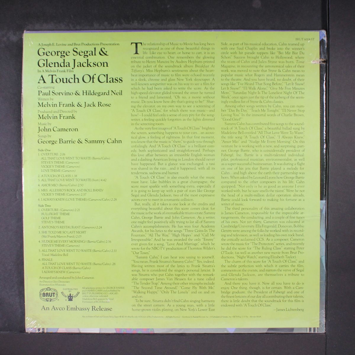 a touch of class by SOUNDTRACK