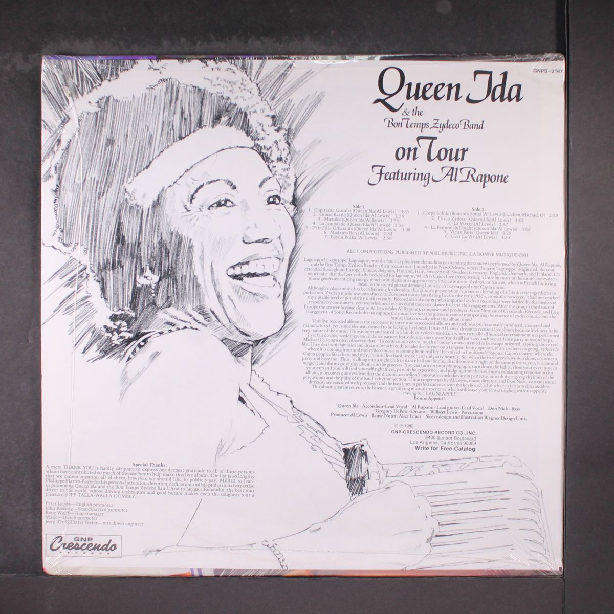 on tour by QUEEN IDA & HER ZYDECO BAND