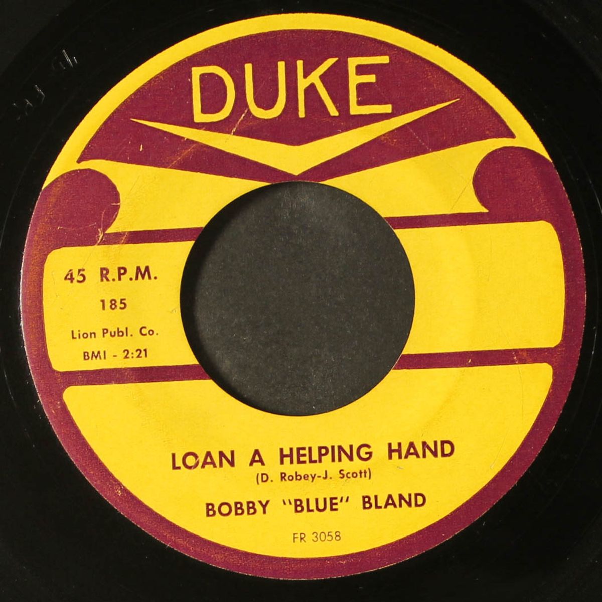 loan a helping hand / you got me by BOBBY BLAND