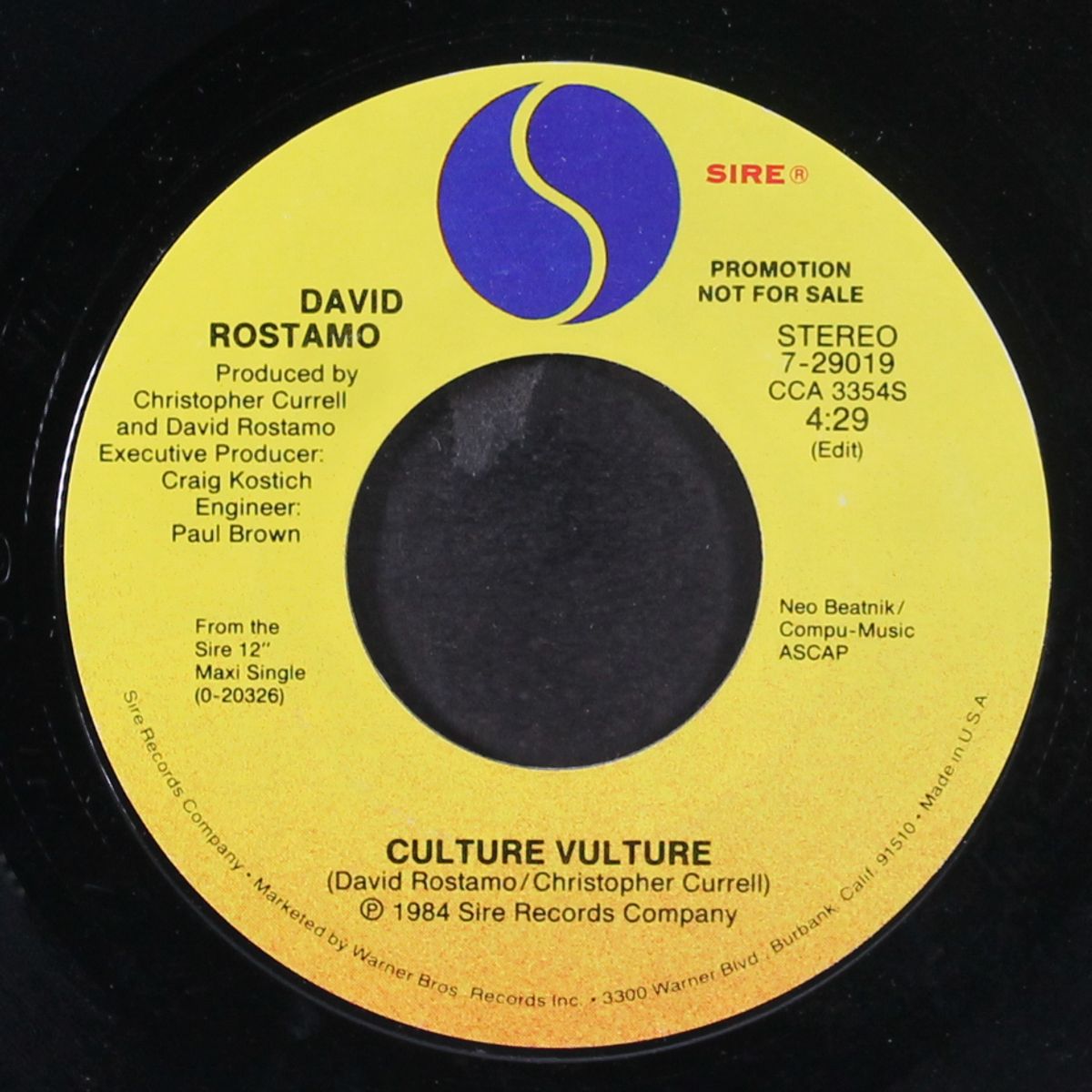 culture vulture / same by DAVID ROSTAMO