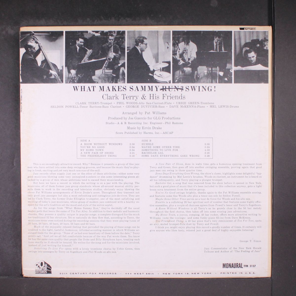 what makes sammy swing? by CLARK TERRY