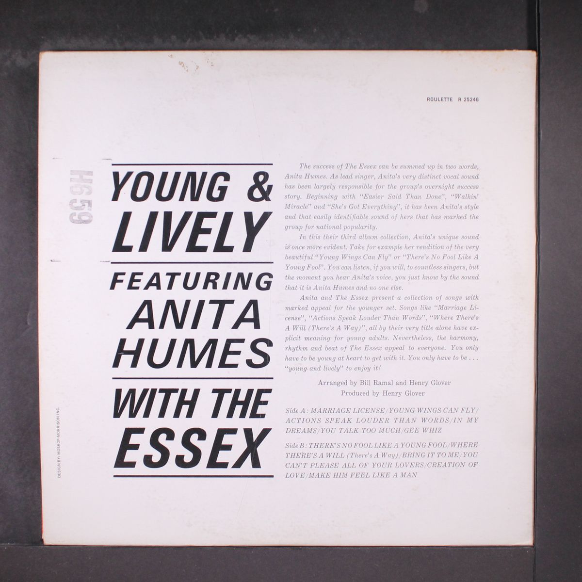 young & lively by ANITA HUMES & ESSEX