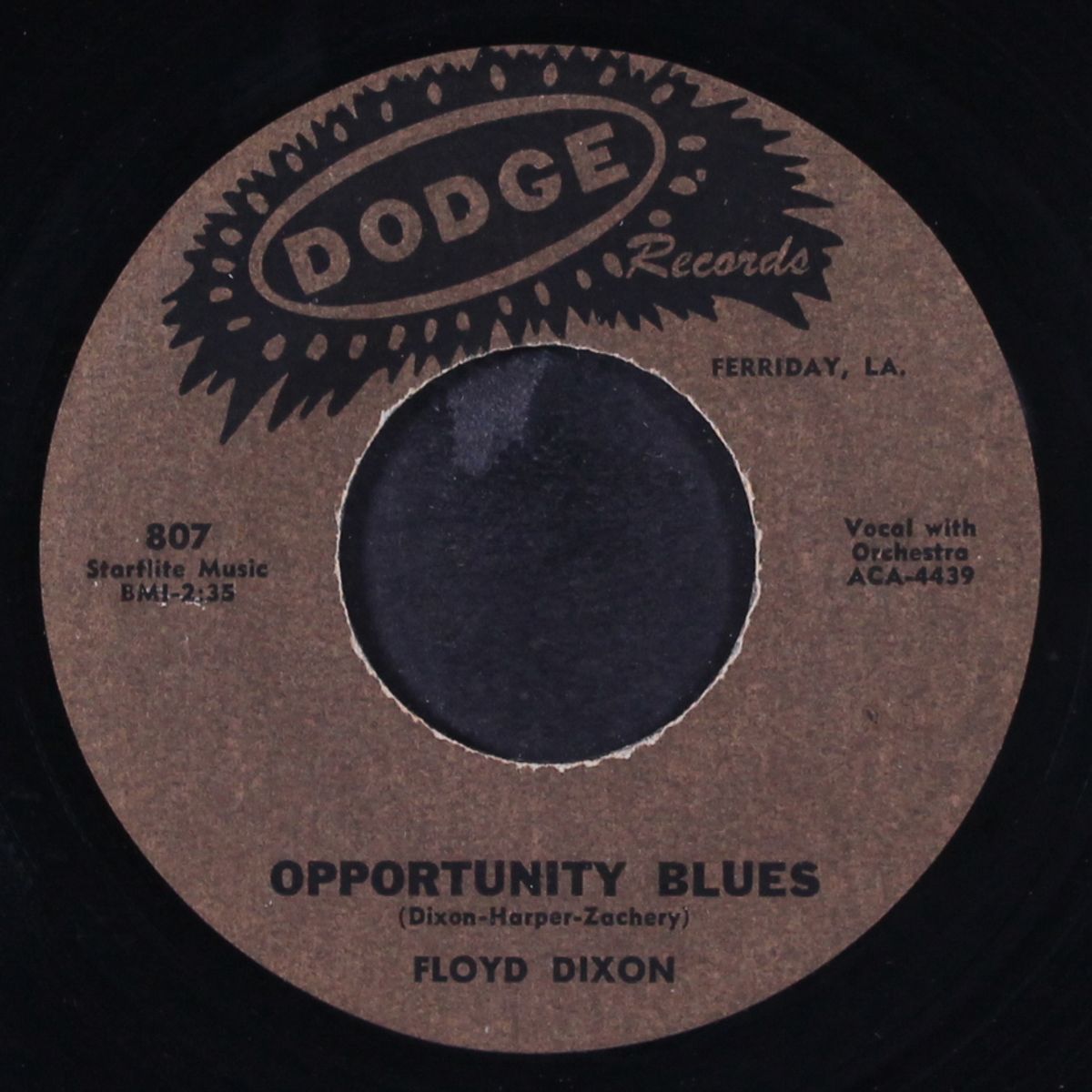 opportunity blues by FLOYD DIXON
