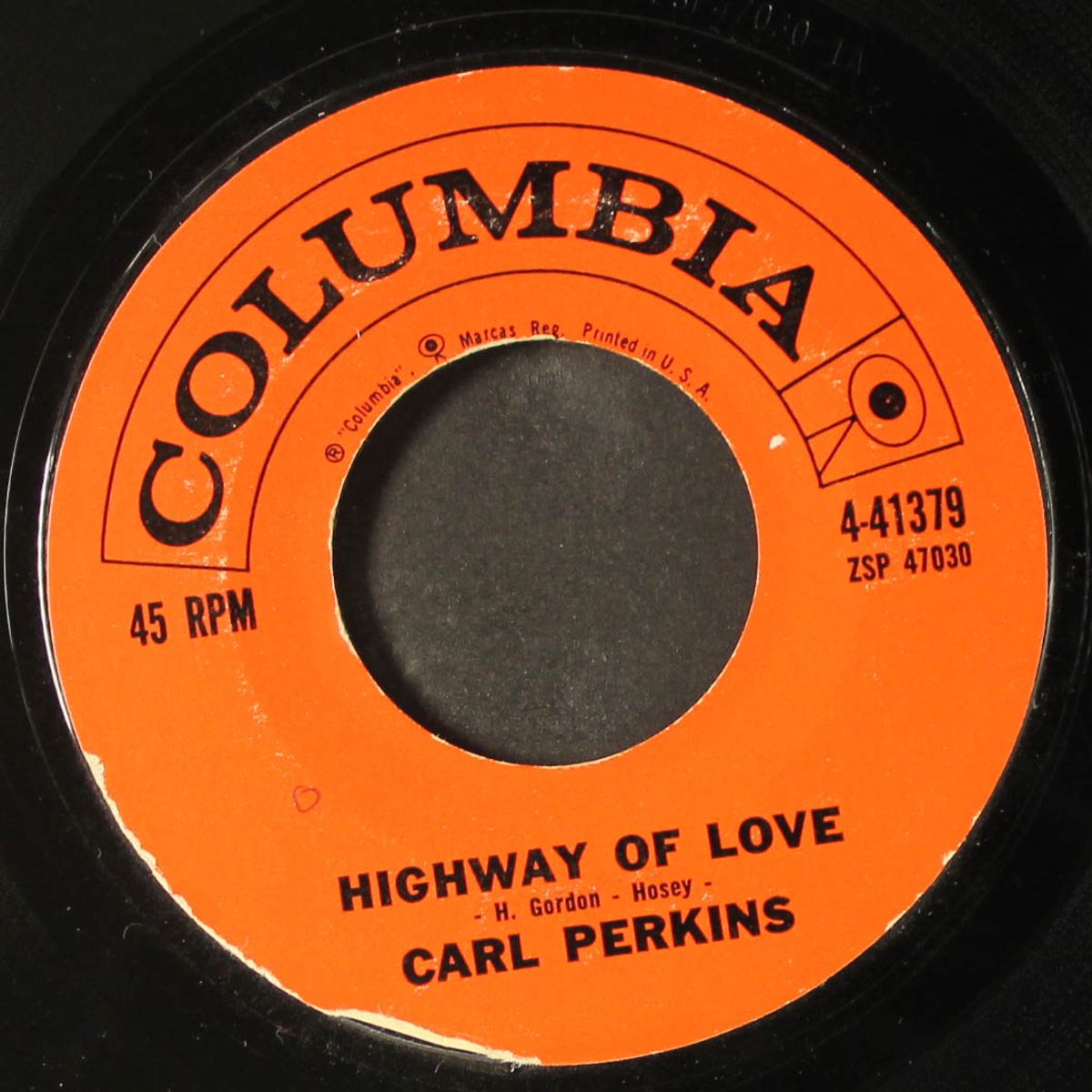 pointed toe shoes / highway of love by CARL PERKINS