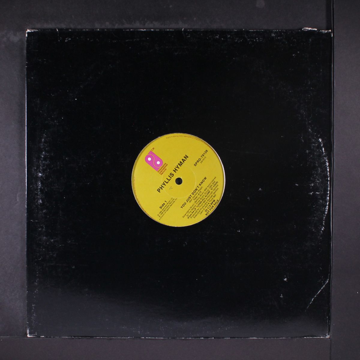 you just don't know / slow dancin' by PHYLLIS HYMAN