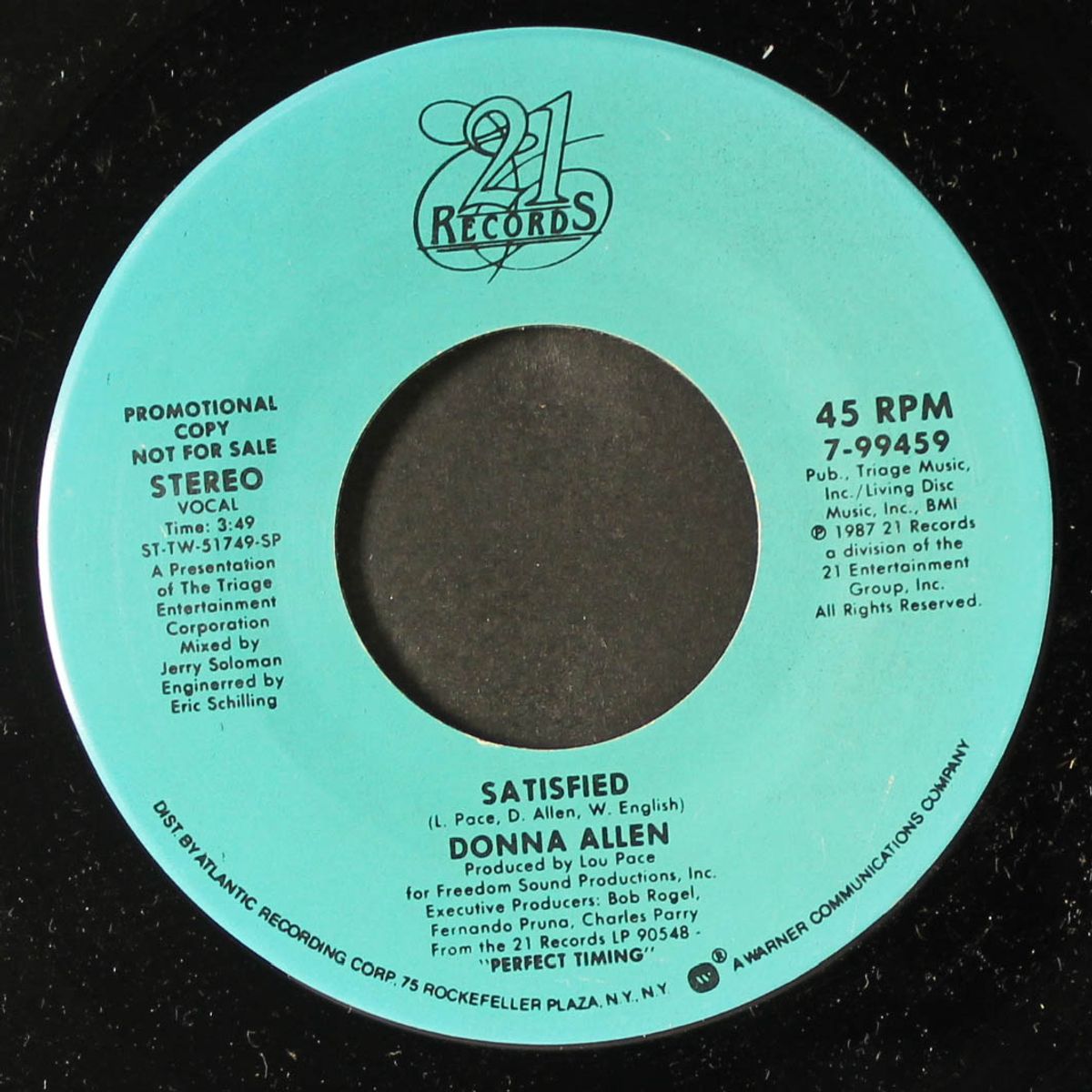 satisfied / same by DONNA ALLEN
