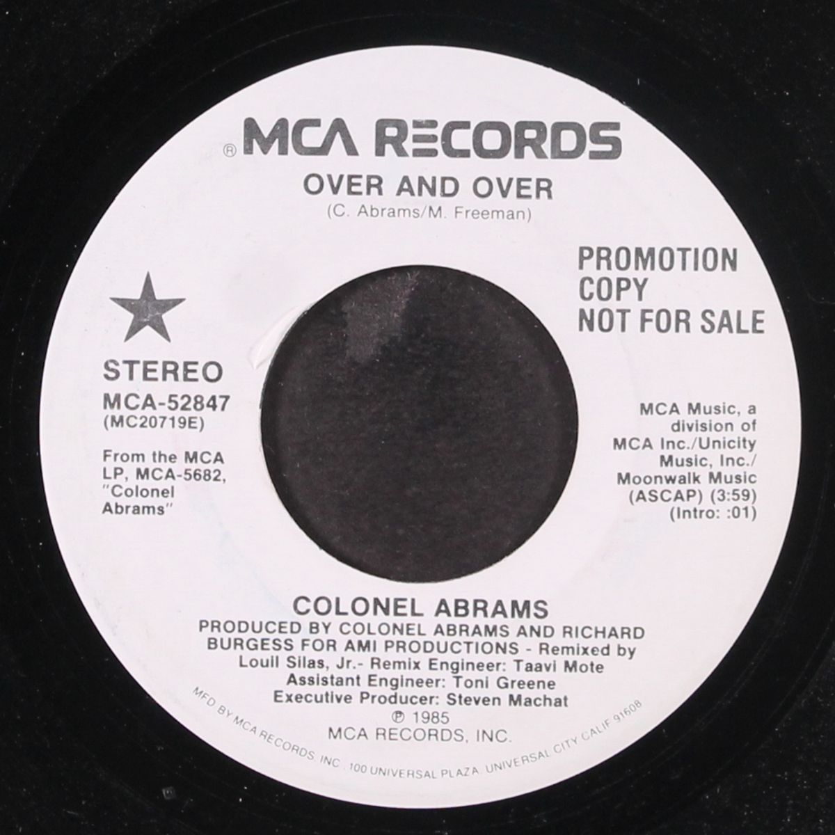 over and over / same by COLONEL ABRAMS