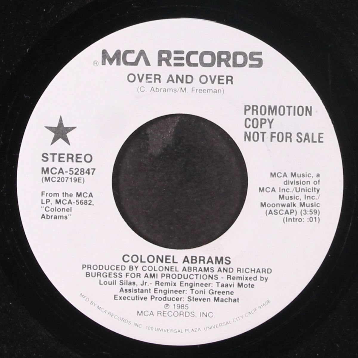 over and over / same by COLONEL ABRAMS
