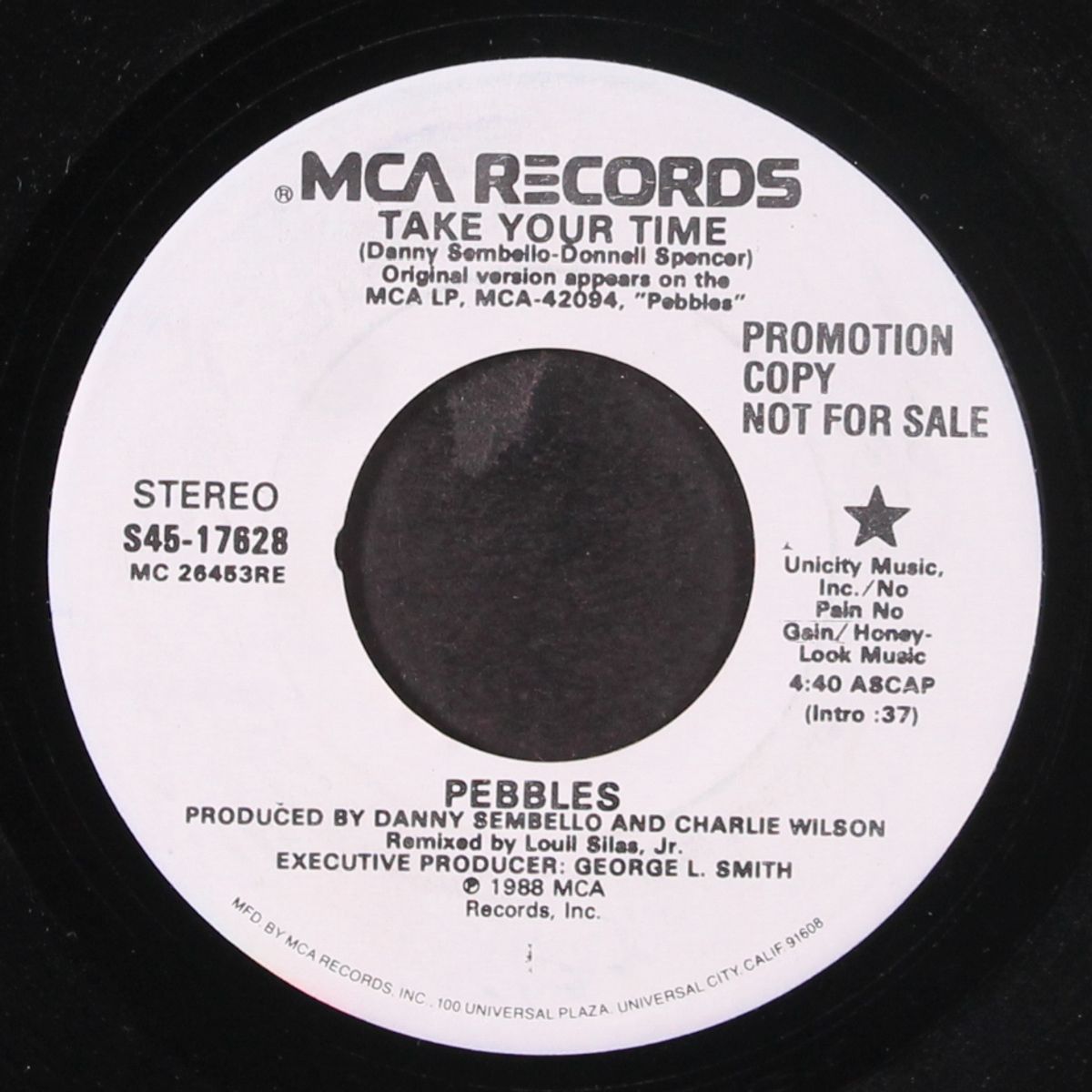 take your time / same by PEBBLES