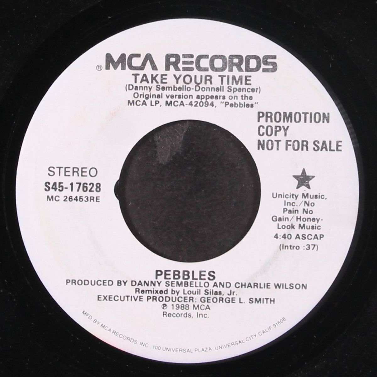 take your time / same by PEBBLES