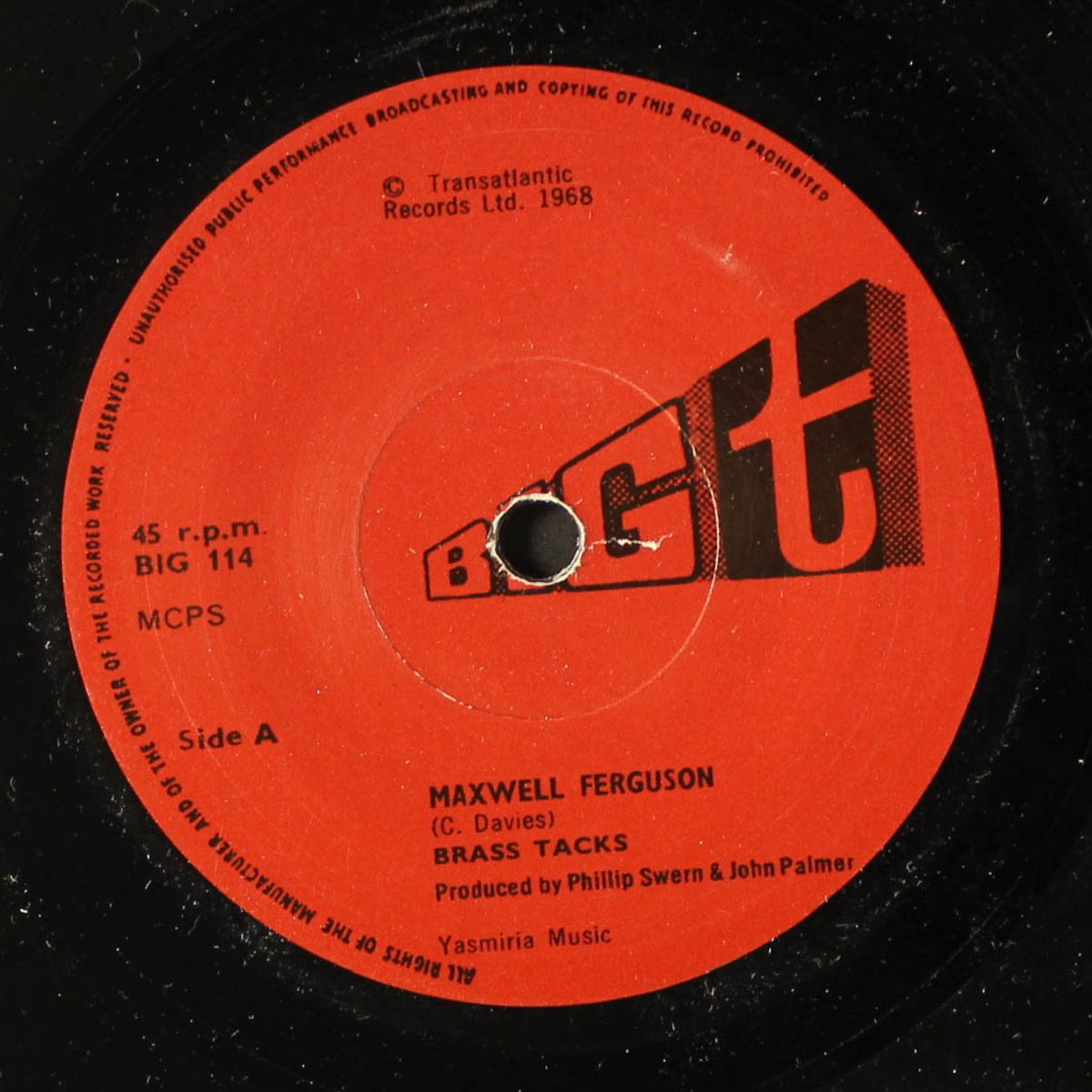 maxwell ferguson / sunshine after the rain by BRASS TACKS
