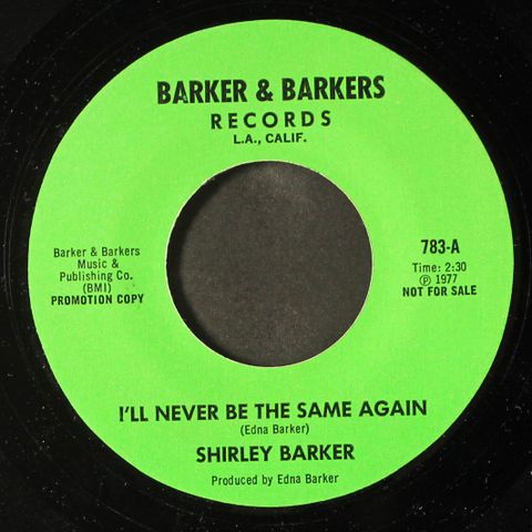 SHIRLEY BARKER