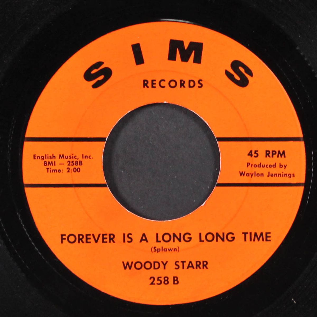 w dog / forever is a long long time by WOODY STARR