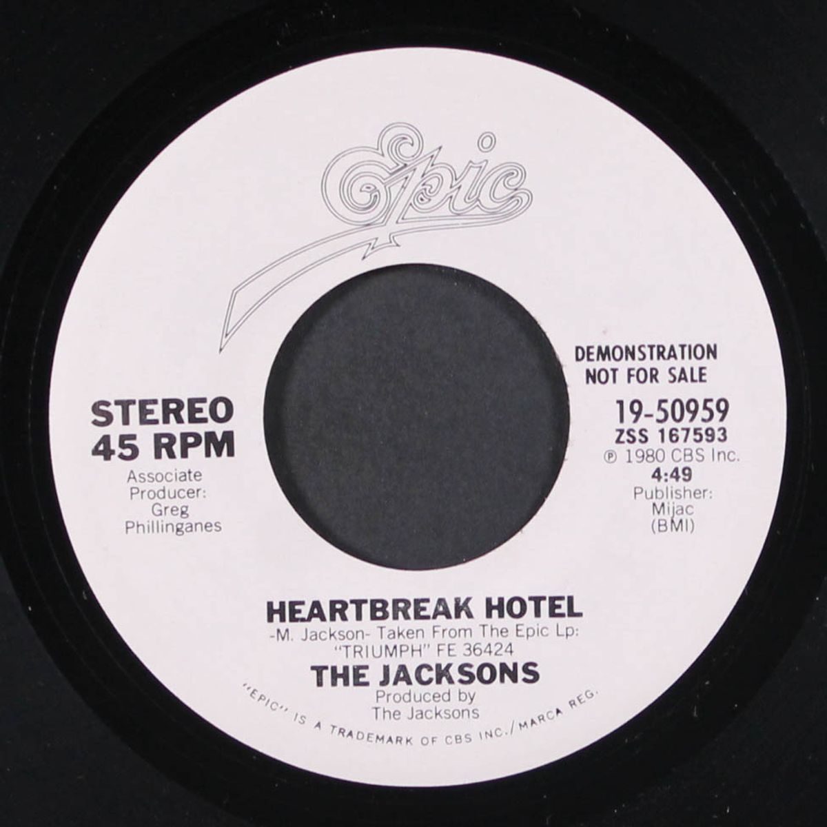 heartbreak hotel / same by JACKSONS