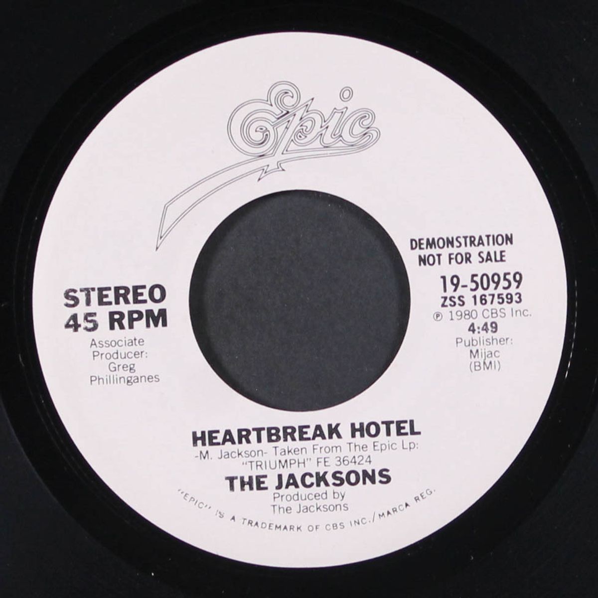 heartbreak hotel / same by JACKSONS