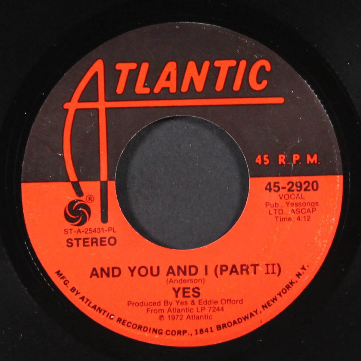 and you and i / part 2 by YES