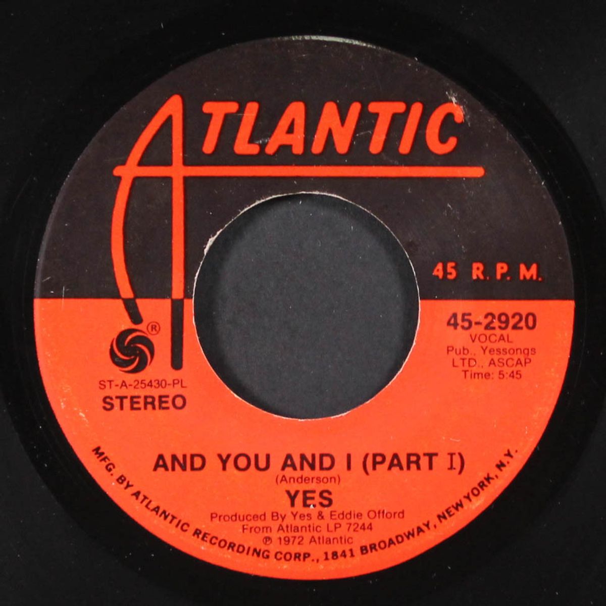 and you and i / part 2 by YES