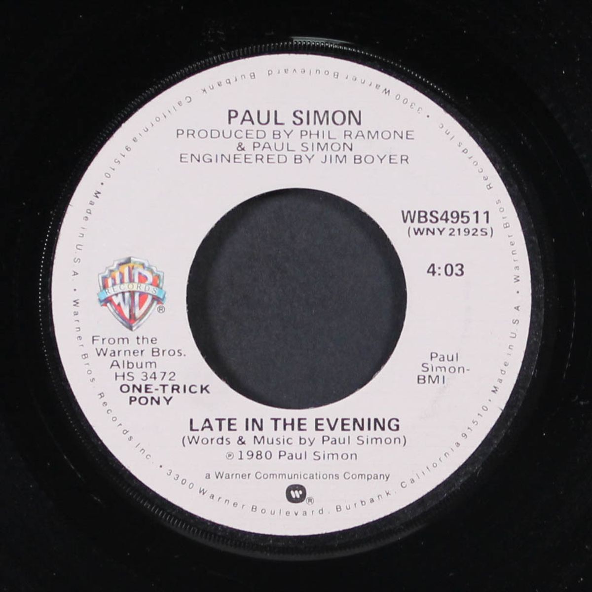 late in the evening / how the heart approaches what it yearns by PAUL SIMON