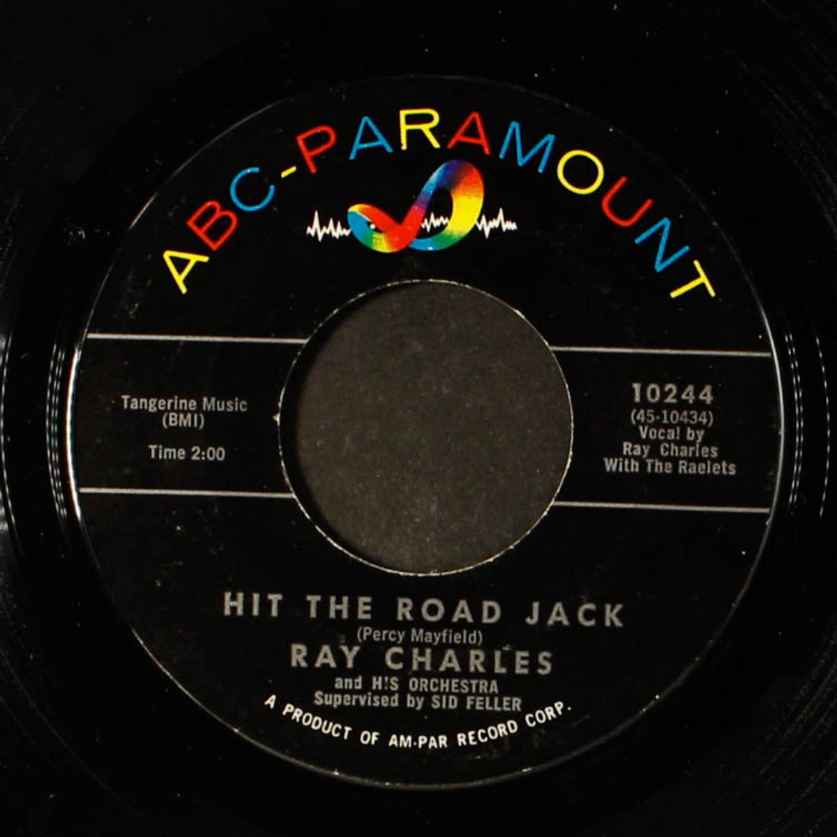 hit the road jack / the danger zone by RAY CHARLES