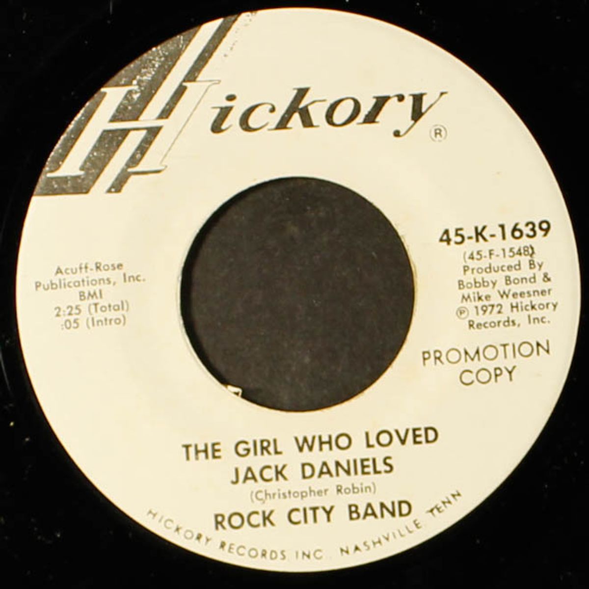 thoughtless woman / the girl who loved jack daniels by ROCK CITY BAND