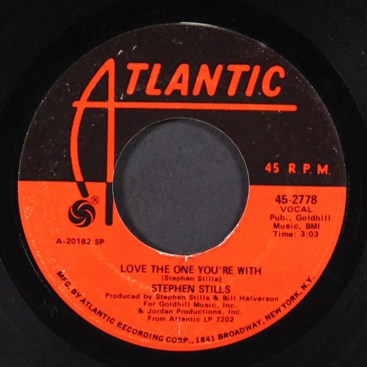 love the one you're with / to a flame by STEPHEN STILLS