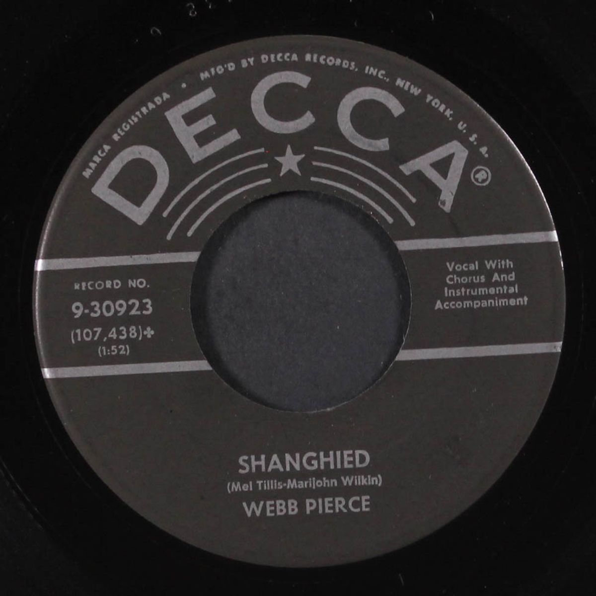 i ain't never / shanghaied by WEBB PIERCE
